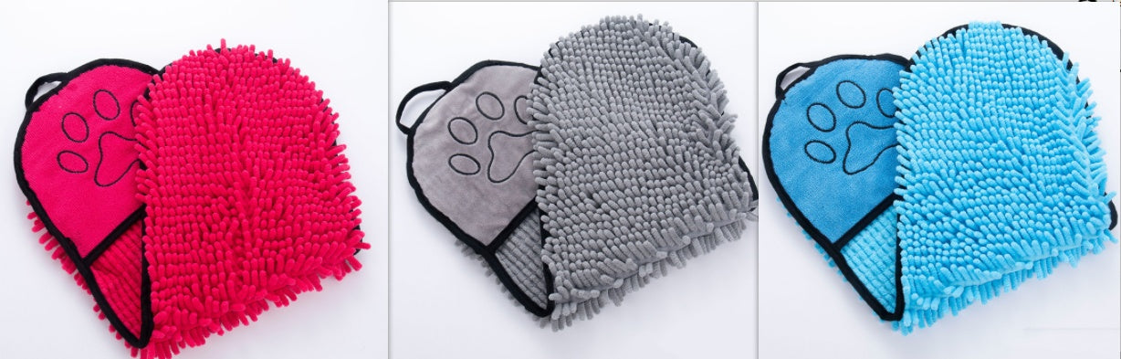 Super Absorbent Pet Bath Towel – Quick-Drying Microfiber for Dogs & Cats