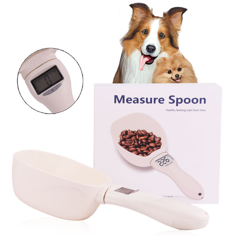 Smart Weighing Pet Food Shovel – Digital Measuring Scoop for Accurate Pet Feeding