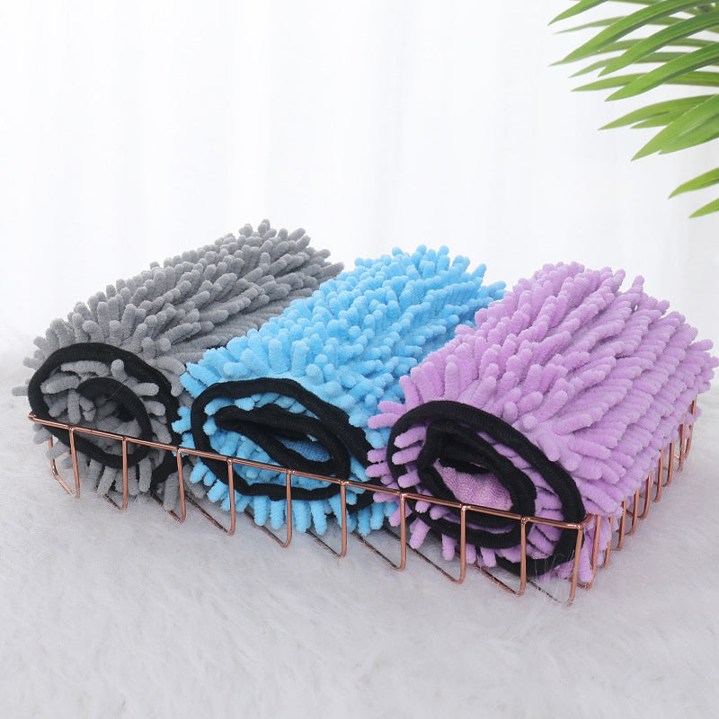 Super Absorbent Pet Bath Towel – Quick-Drying Microfiber for Dogs & Cats