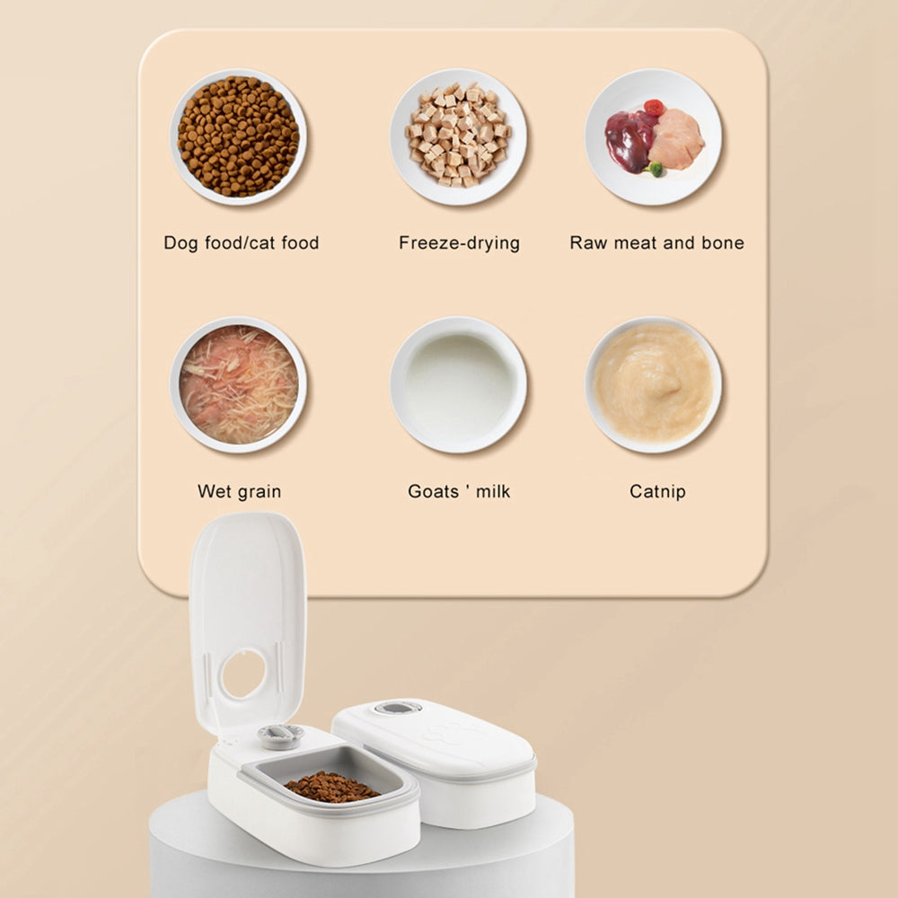 Automatic Smart Pet Feeder – Timer-Controlled Food Dispenser for Cats & Dogs