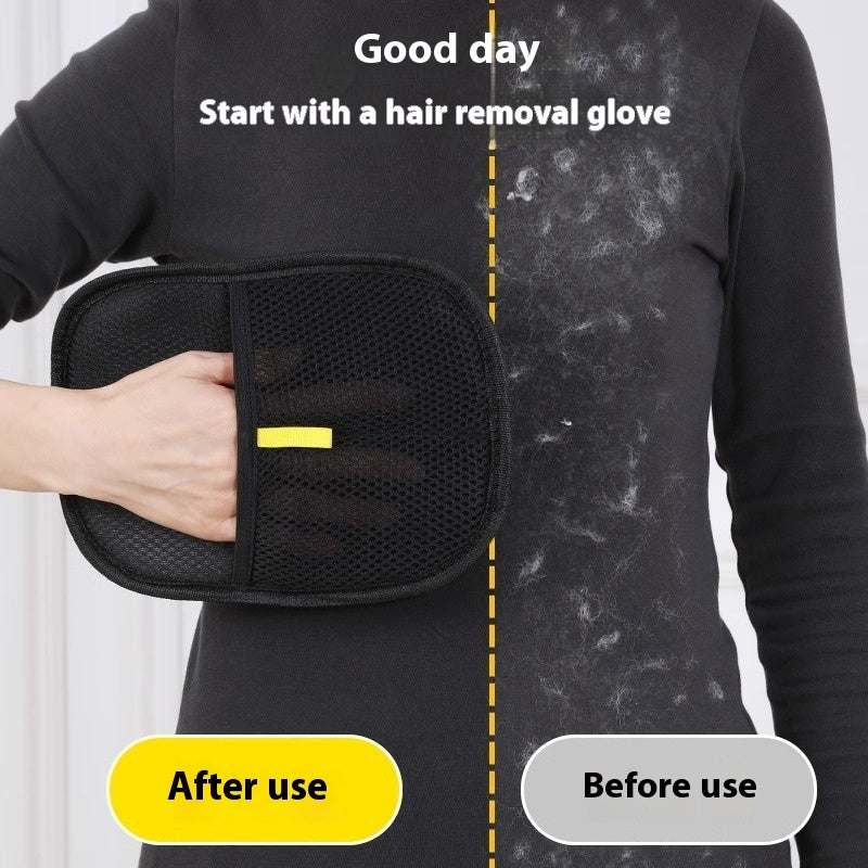 Pet Hair Remover Glove – Gentle Deshedding Mitt for Dogs, Cats & Rabbits