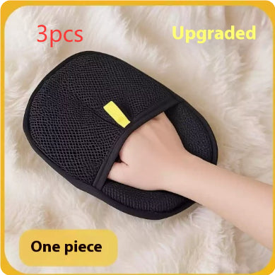 Pet Hair Remover Glove – Gentle Deshedding Mitt for Dogs, Cats & Rabbits