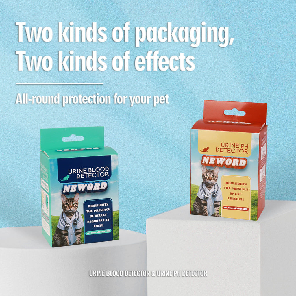 Smart Cat Litter with Health Indicator Particles