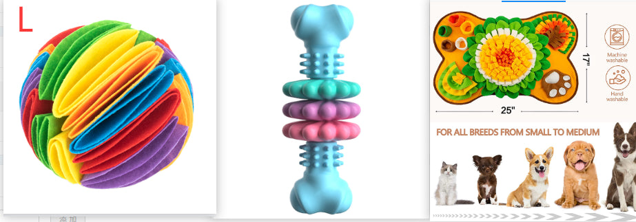 Indestructible Dog Chew Toy – TPR Bone for Teeth Cleaning & Bite Resistance