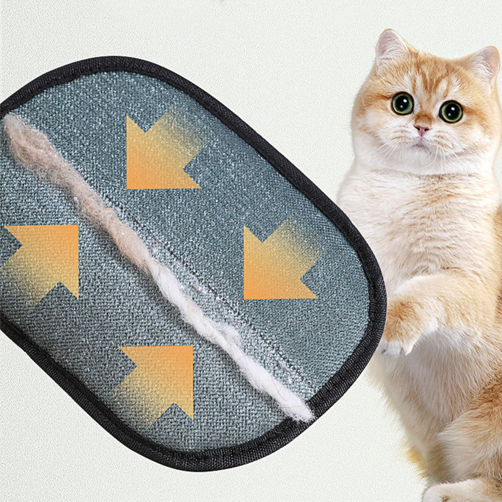 Pet Hair Remover Glove – Gentle Deshedding Mitt for Dogs, Cats & Rabbits