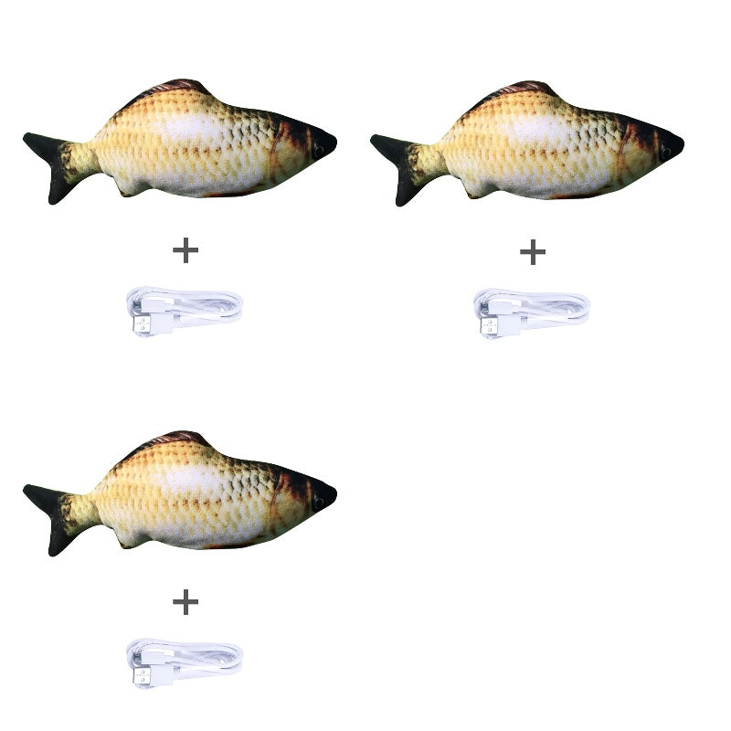 Interactive Electric Jumping Fish Toy for Fun and Active Cat Playtime