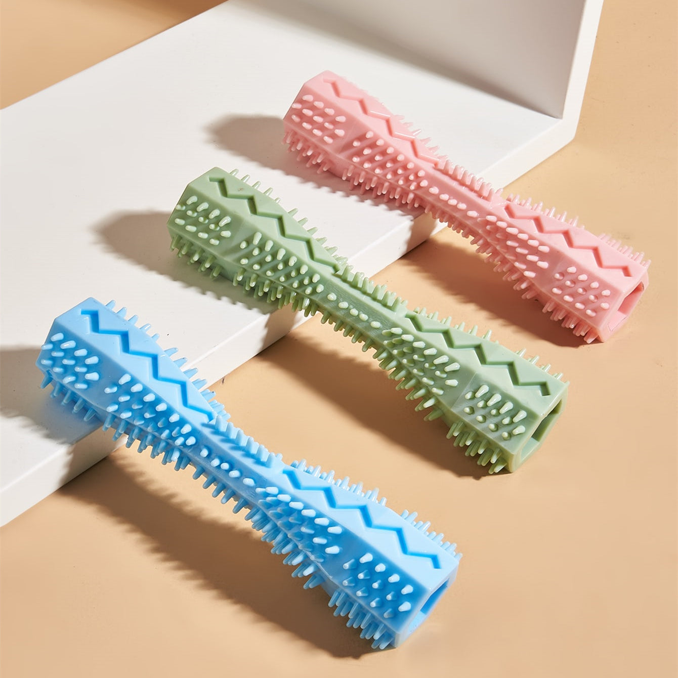 Durable Dog Chew Toy for Teeth Cleaning and Healthy Gum Support