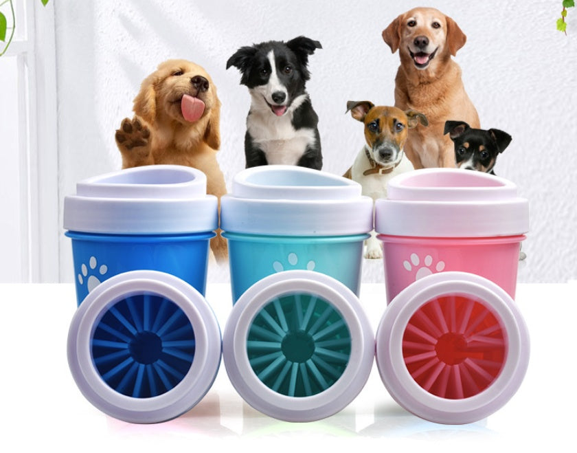 Pet Dog Foot Care Cleaning Product – Silicone Paw Cleaner