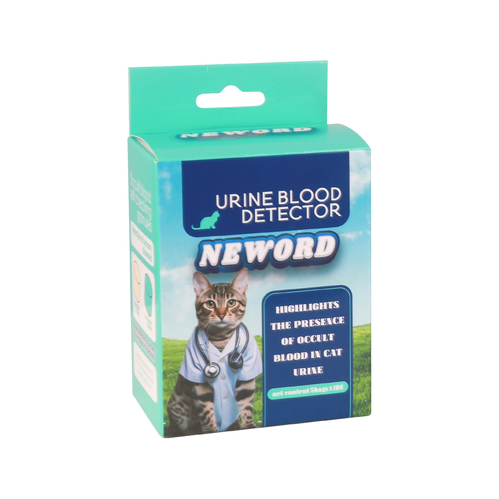 Smart Cat Litter with Health Indicator Particles