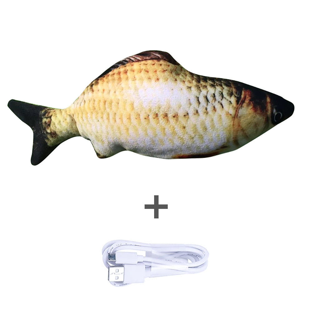 Interactive Electric Jumping Fish Toy for Fun and Active Cat Playtime