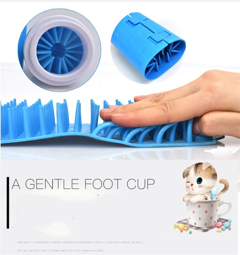 Pet Dog Foot Care Cleaning Product – Silicone Paw Cleaner