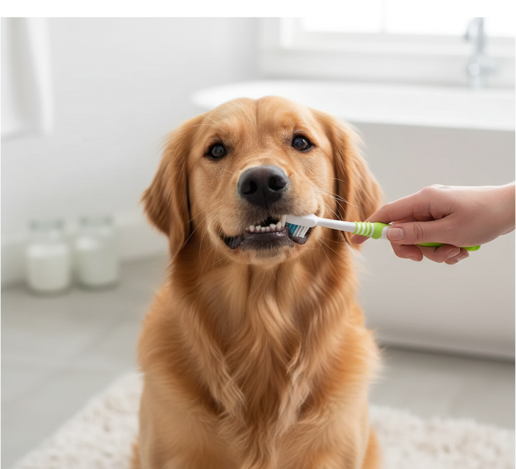 Dog Teeth Cleaning Powder for Fresh Breath and Healthy Gums
