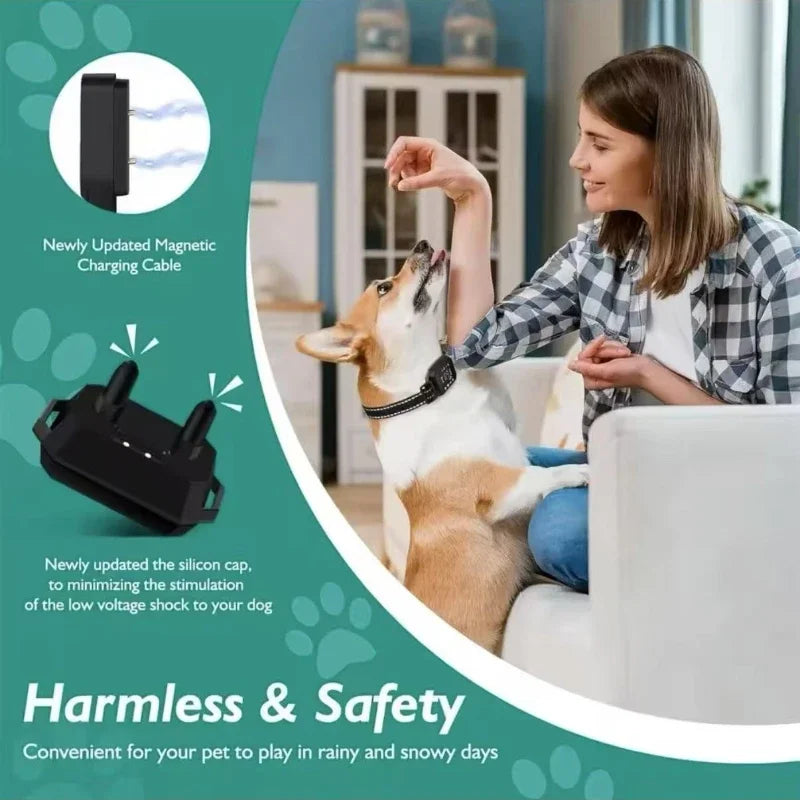 Smart GPS Wireless Pet Fence – Outdoor Training Collar for Dogs