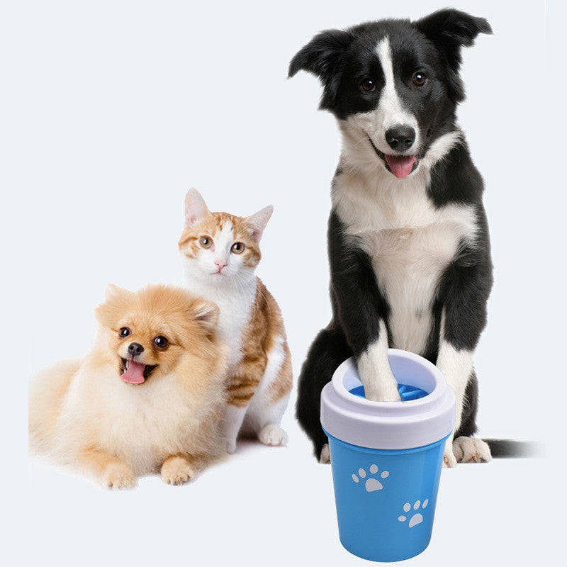 Pet Dog Foot Care Cleaning Product – Silicone Paw Cleaner