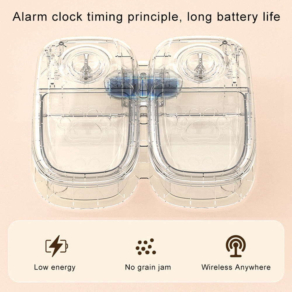 Automatic Smart Pet Feeder – Timer-Controlled Food Dispenser for Cats & Dogs